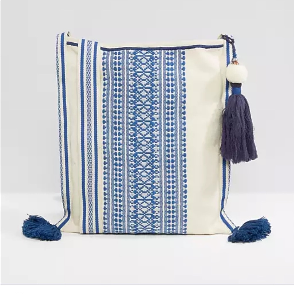 STAR MELA CROSS OVER BEACH BAG